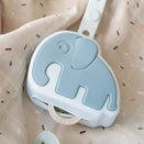 Done by Deer Silicone Pacifier Pouch - Elphee Blue