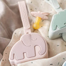 Done by Deer Silicone Pacifier Pouch - Elphee Powder