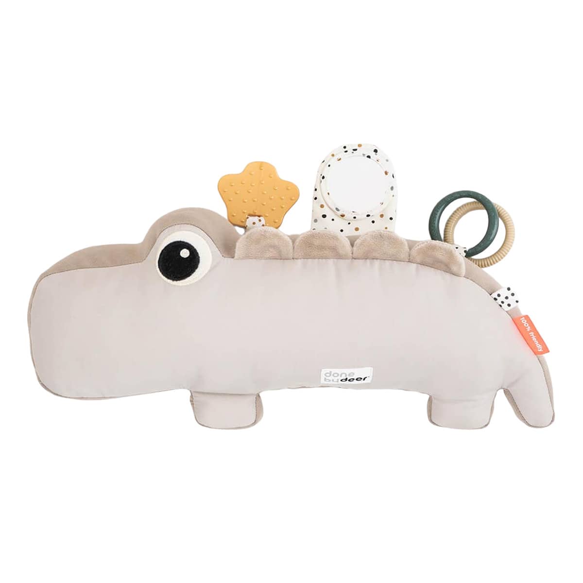 Done by Deer Tummy Time Activity Toy - Croco Sand