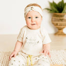 Finn and Emma Organic Short Sleeve Bodysuit - Bee Happy