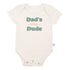 Finn and Emma Organic Short Sleeve Bodysuit - Dad's Little Dude