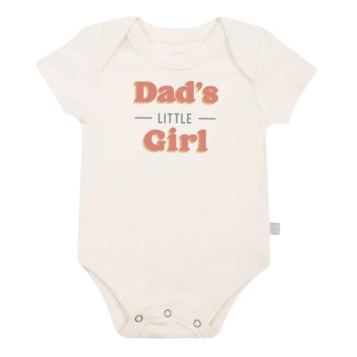 Finn and Emma Organic Short Sleeve Bodysuit - Dad's Little Girl