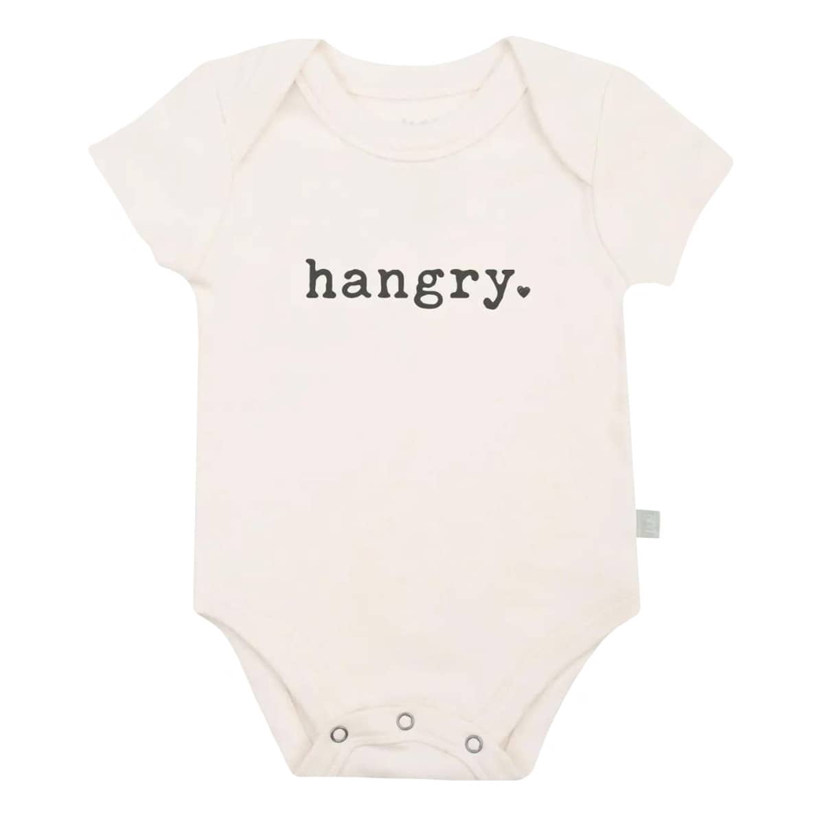 Finn and Emma Organic Short Sleeve Bodysuit - Hangry