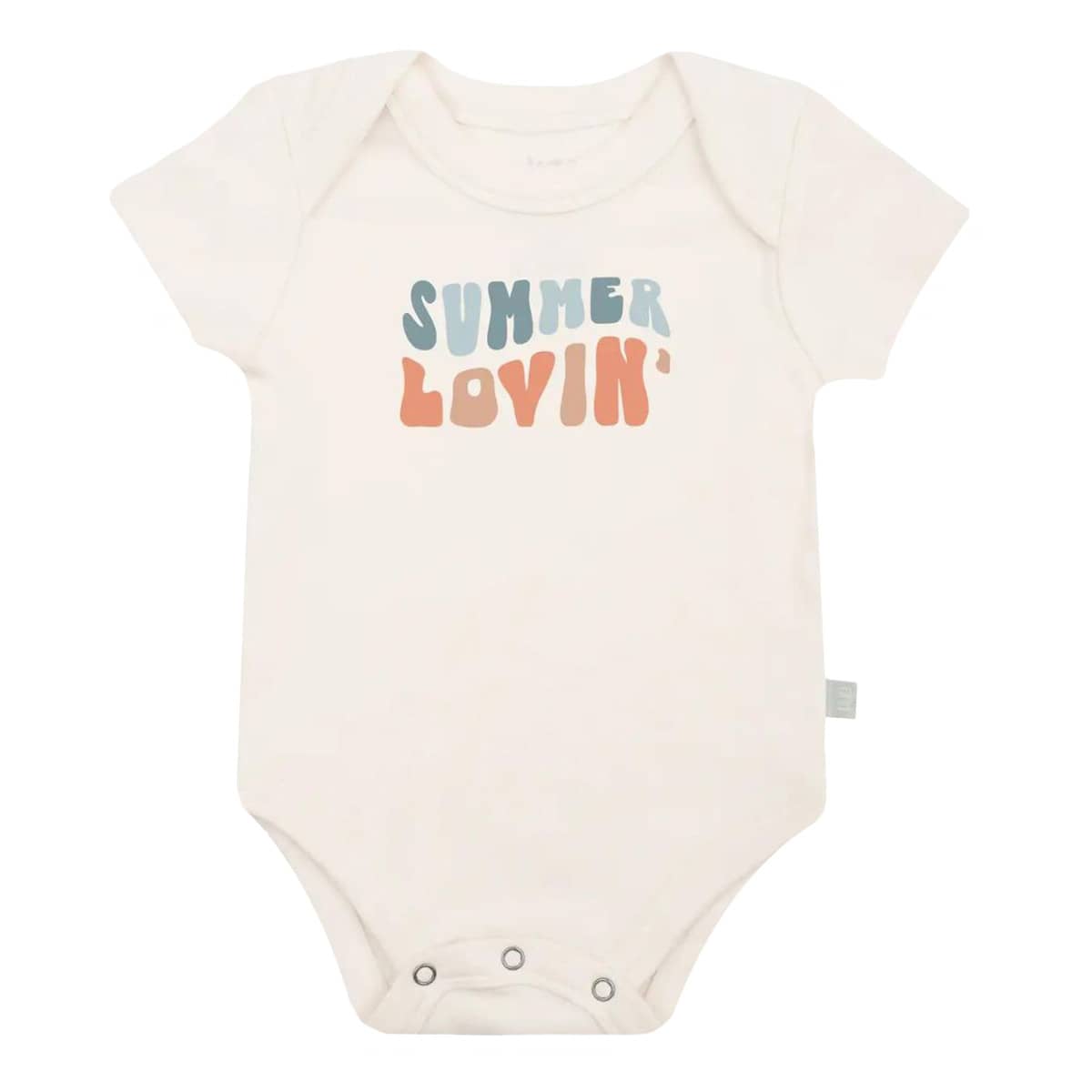 Finn and Emma Organic Short Sleeve Bodysuit - Summer Lovin