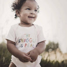 Finn and Emma Organic Short Sleeve Bodysuit - The Snuggle is Real