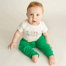 Finn and Emma Organic Short Sleeve Bodysuit - Welcome to the Jungle