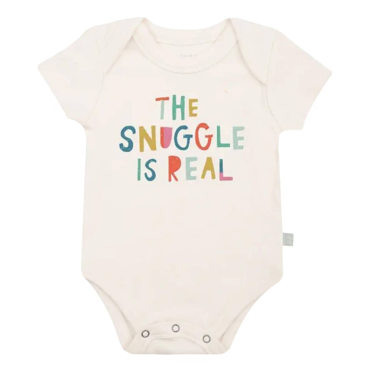 Finn and Emma Organic Short Sleeve Bodysuit - The Snuggle is Real