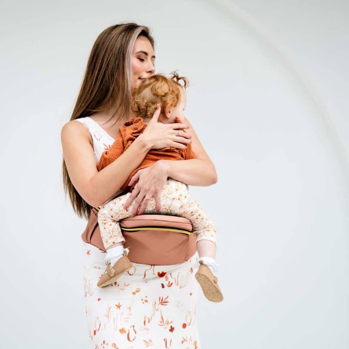 Hackerlily Hipsurfer - Hipseat Baby Carrier + Bum Bag - Camel