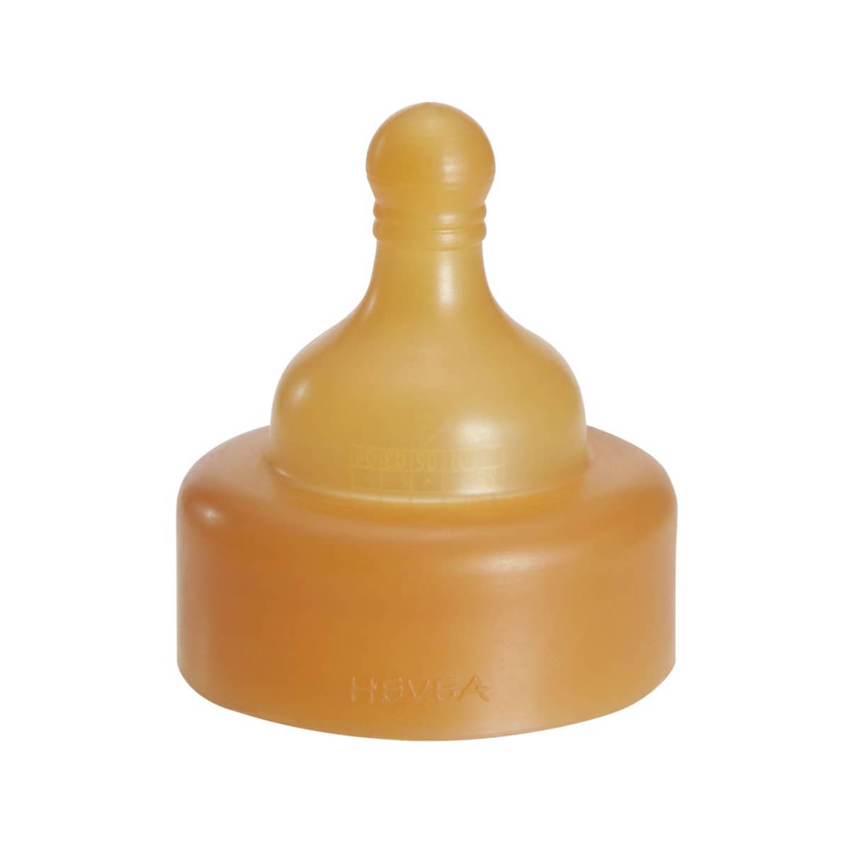 Hevea Natural Rubber Feeding Bottle Nipple - Wide Neck - Medium Flow