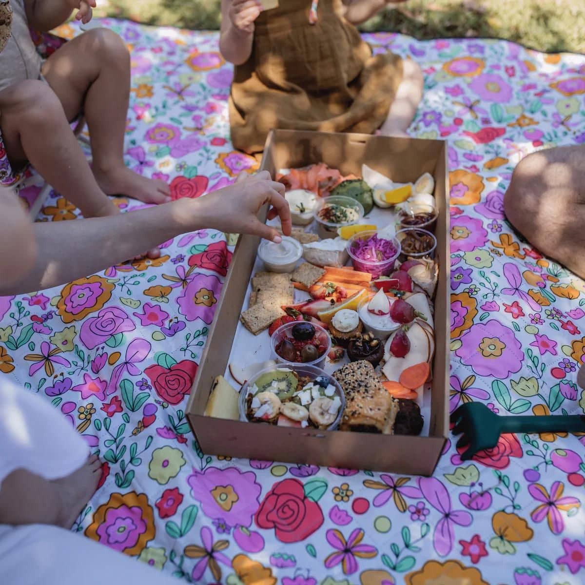 Izimini Family Size Picnic Rug/Mat - Paloma