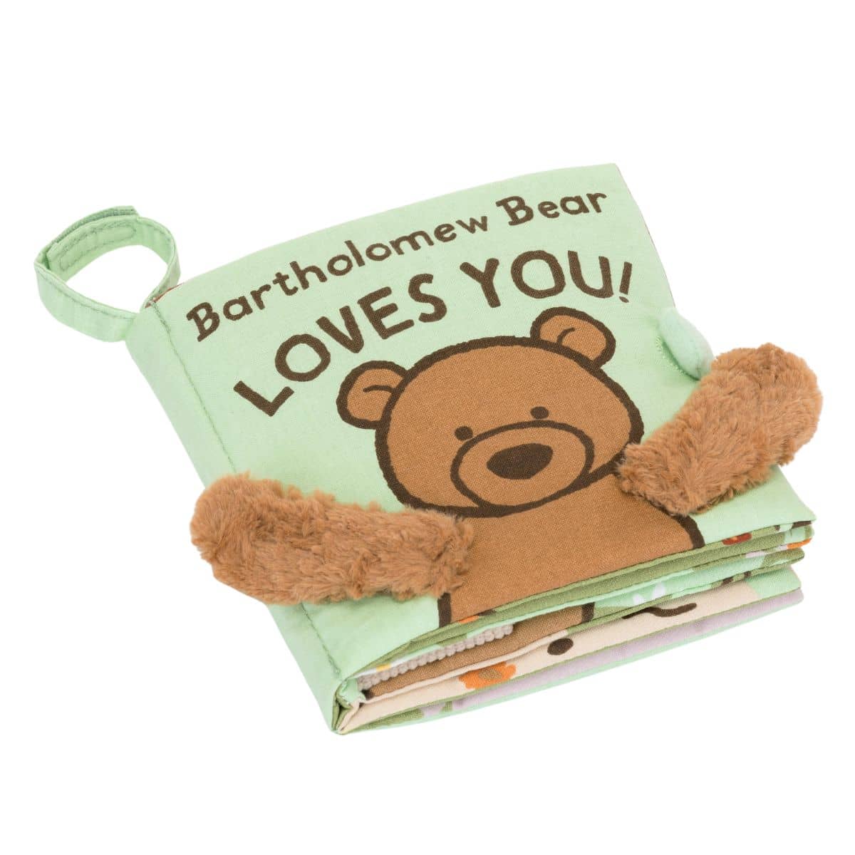 Jellycat Bartholomew Bear Loves You Book