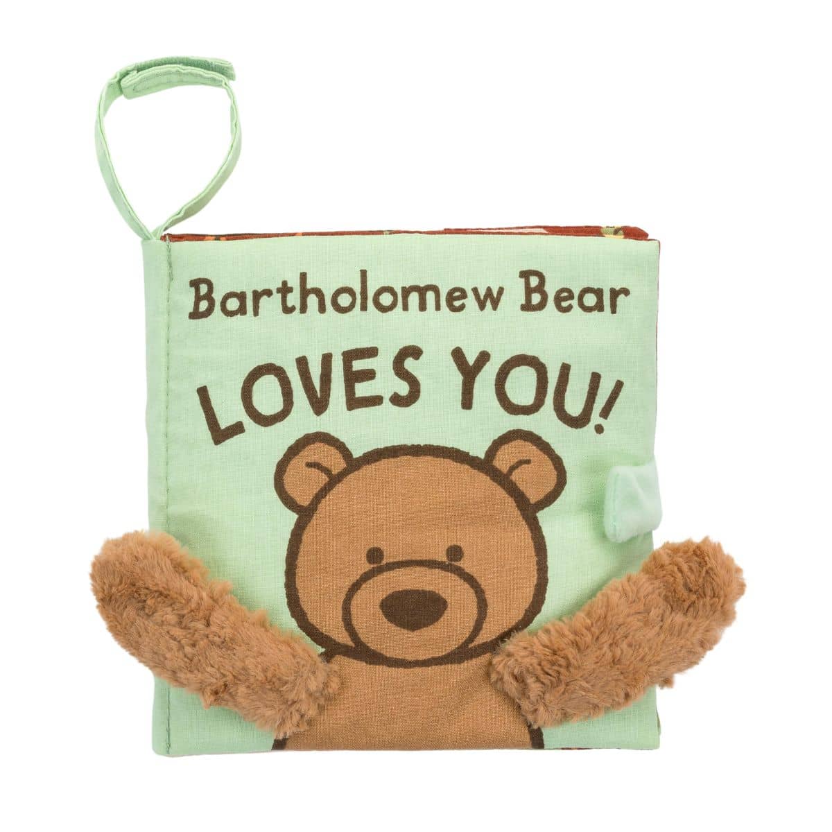 Jellycat Bartholomew Bear Loves You Book