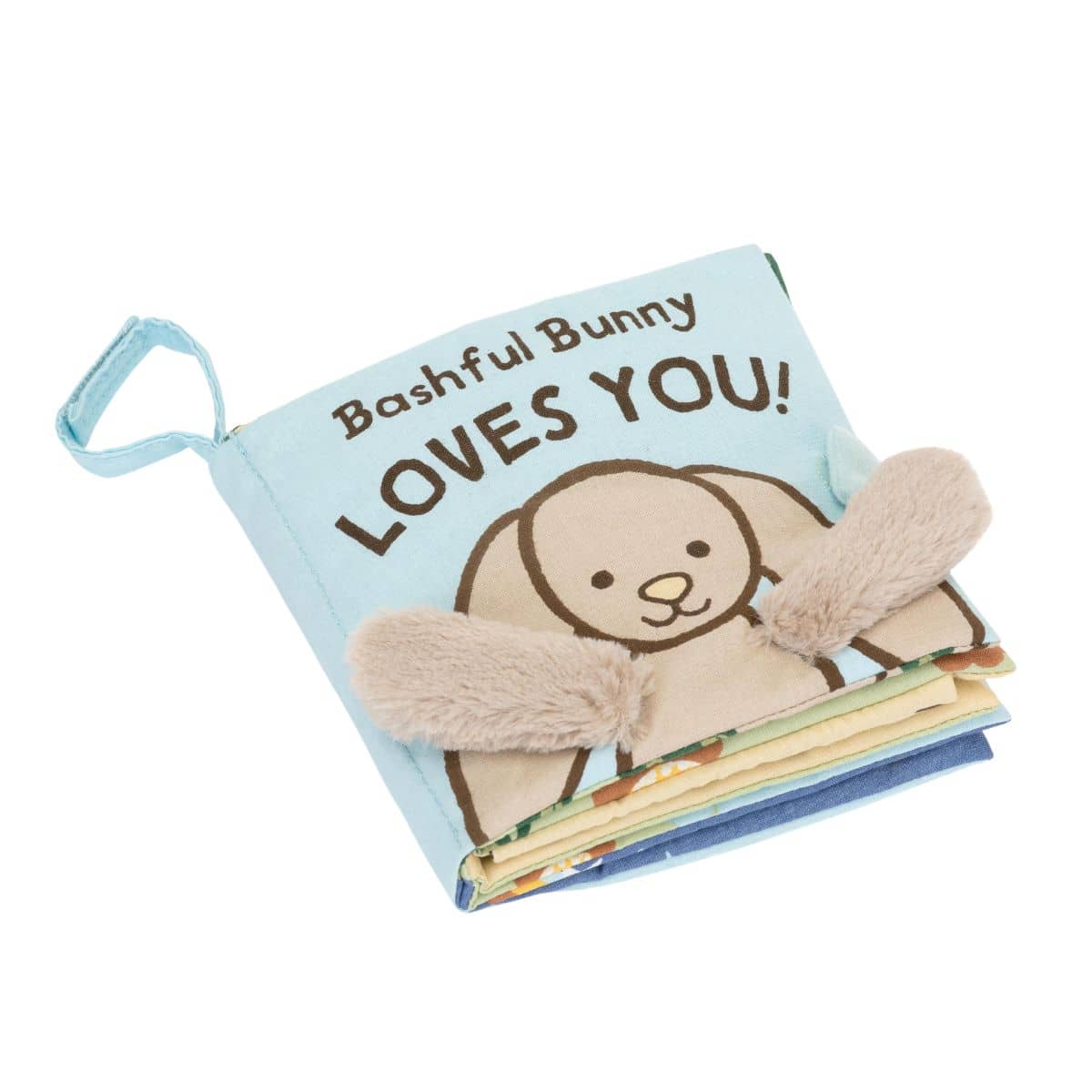 Jellycat Bashful Bunny Loves You Book