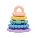 Jellystone Designs Rainbow Stacker Teether and Toy - Gelato