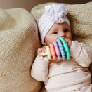 Jellystone Designs Rainbow Stacker Teether and Toy - Pastel