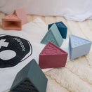 Jellystone Designs Triblox Silicone Blocks - Earth