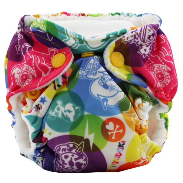 Kanga Care Print Lil Joey AIO Cloth Nappies - TokiCorno