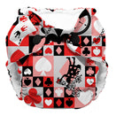 Kanga Care Print Lil Joey AIO Cloth Nappies - Queen of Hearts