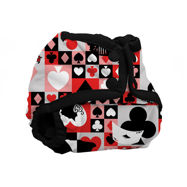 Kanga Care Print Rumparooz Newborn Cloth Nappy Cover - Queen of Hearts