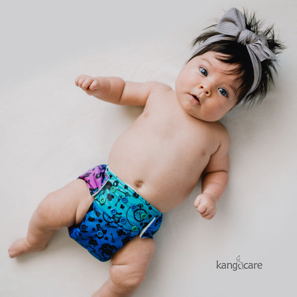 Kanga Care Print Rumparooz Cloth Nappy - Muchness