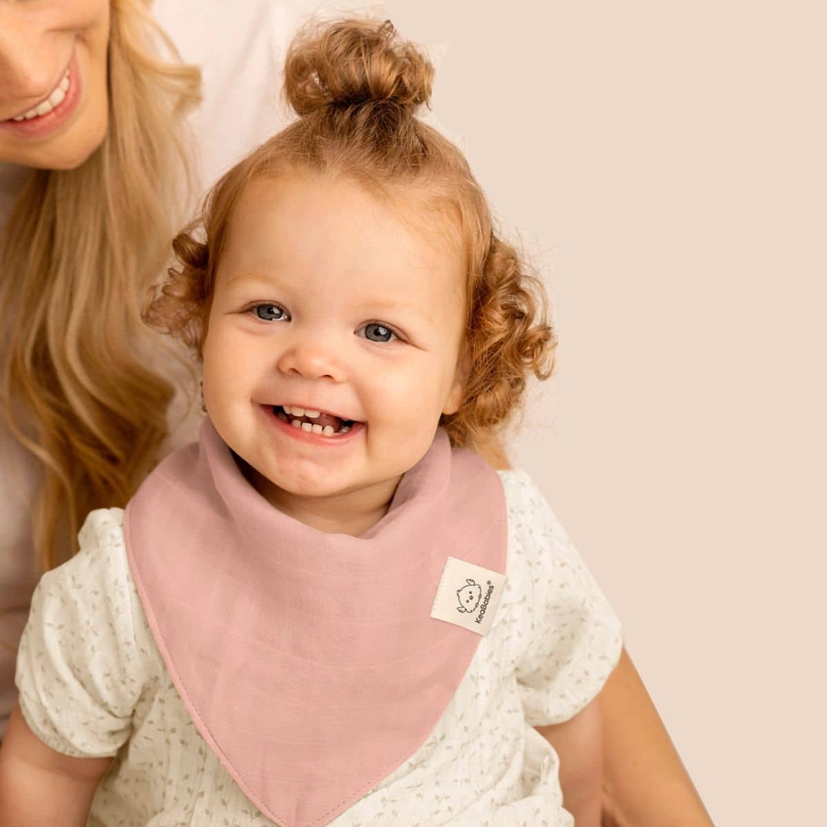 KeaBabies Lumi Muslin Bandana Bibs Set - Lavender