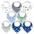 KeaBabies Organic Bandana Bibs Set - Adventurer