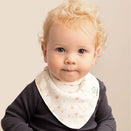 KeaBabies Organic Bandana Bibs Set - Butterflies