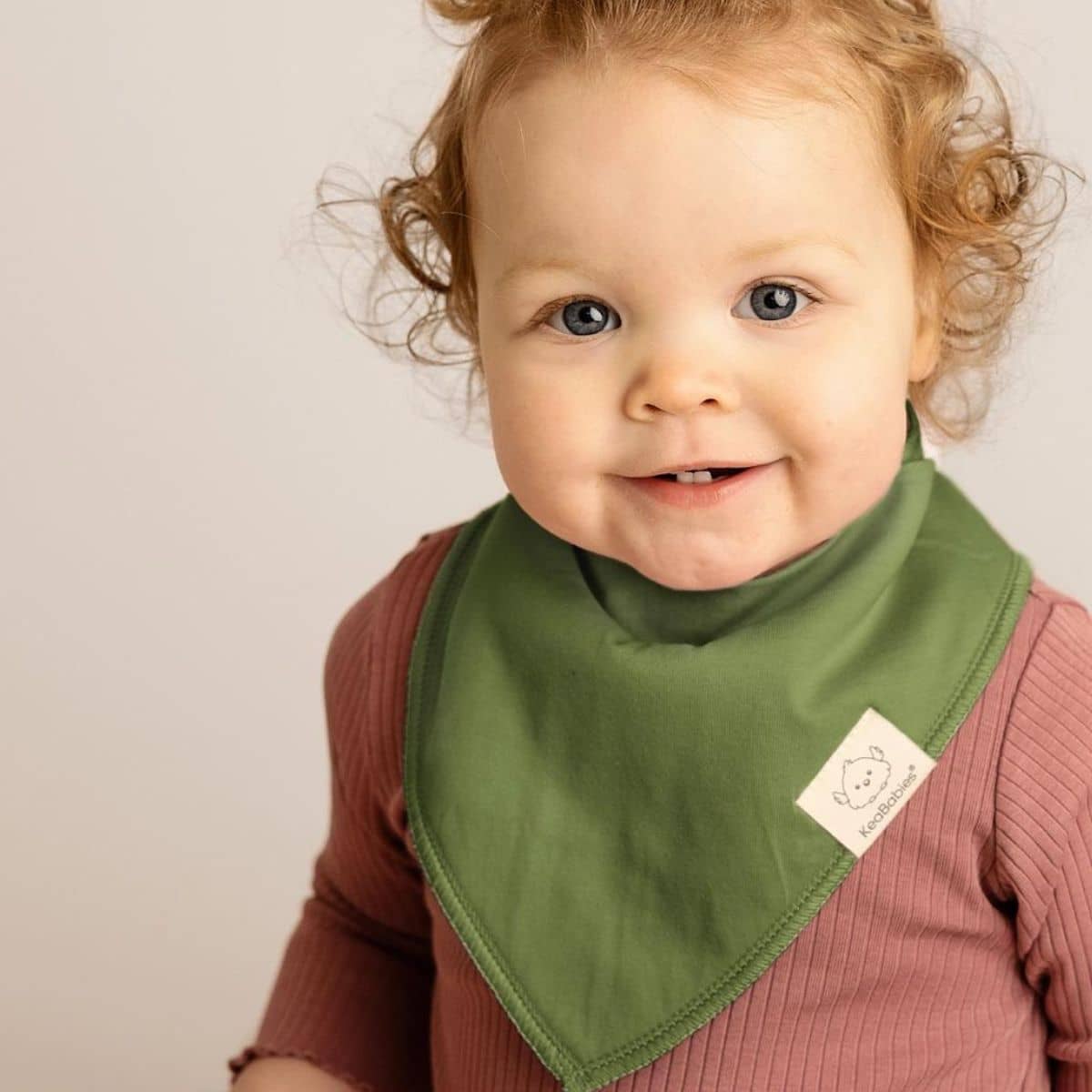 KeaBabies Organic Bandana Bibs Set - Daybreak