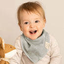 KeaBabies Organic Bandana Bibs Set - Nordic