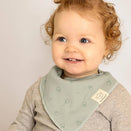 KeaBabies Organic Bandana Bibs Set - Nordic