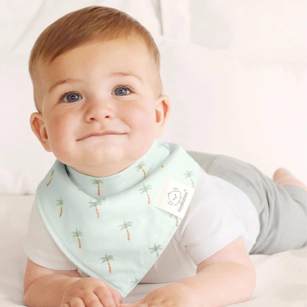 KeaBabies Organic Bandana Bibs Set - Roarsome