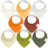KeaBabies Organic Bandana Bibs Set - Sahara