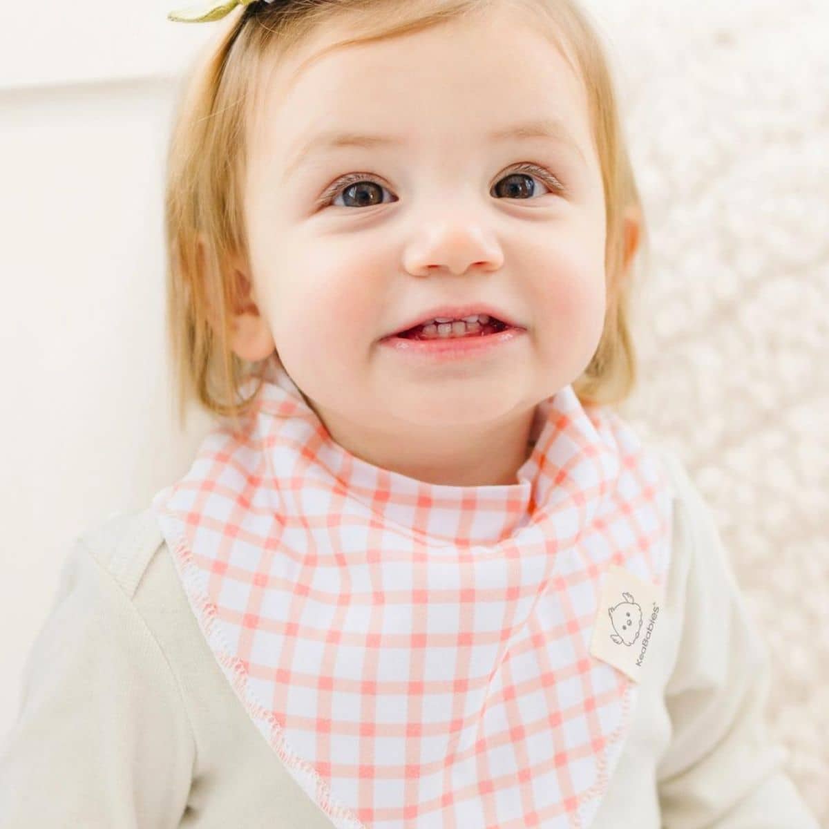 KeaBabies Organic Bandana Bibs Set - Sweet Charm