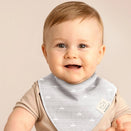 KeaBabies Organic Bandana Bibs Set - Vessels