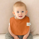 KeaBabies Quin Organic Baby Bibs Set - Sahara