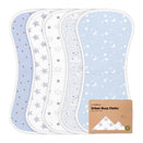 KeaBabies Urban Organic Burp Cloths - Constellation