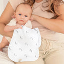 KeaBabies Urban Organic Burp Cloths - Nordic