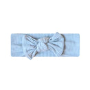 Kiin Baby Bamboo Stretch Bow Headband - Pastel Sky