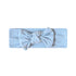 Kiin Baby Bamboo Stretch Bow Headband - Pastel Sky