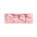 Kiin Baby Bamboo Stretch Bow Headband - Rose