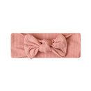 Kiin Baby Bamboo Stretch Bow Headband - Blush