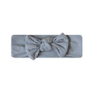 Kiin Baby Bamboo Stretch Bow Headband - Cloud