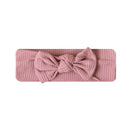 Kiin Baby Bamboo Stretch Bow Headband - Heather