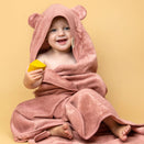 Kiin Baby Hooded Towel - Blush