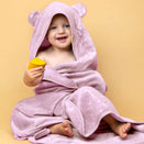 Kiin Baby Hooded Towel - Lilac