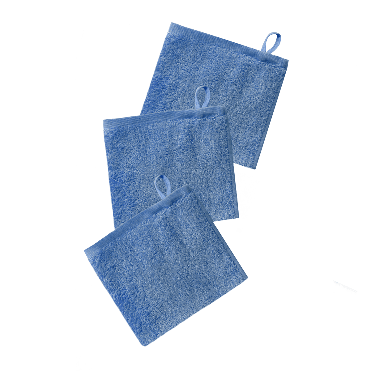 Kiin Baby Wash Cloths - Blue Shadow