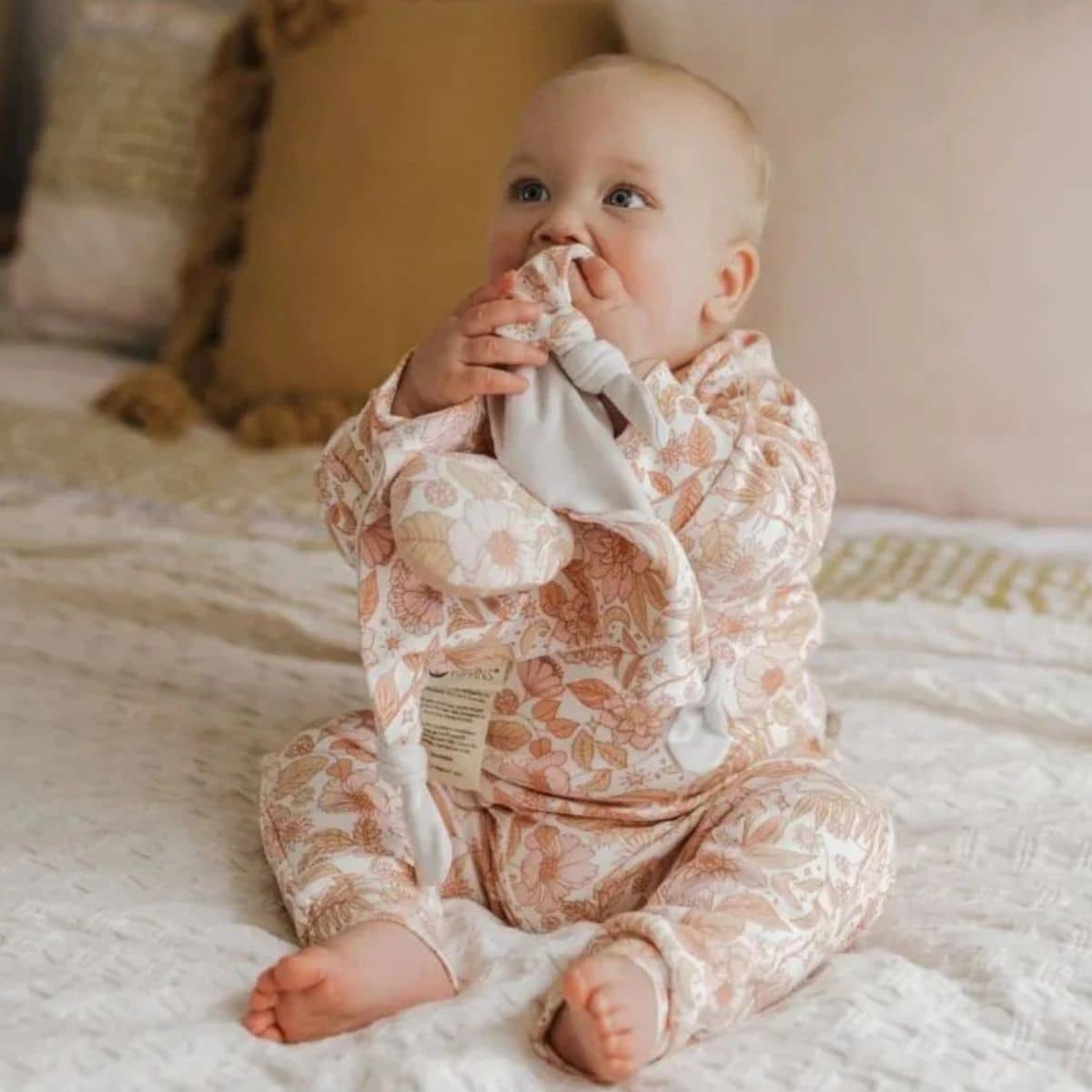 Kippins Organic Cotton Baby Comforter - Coco Kippin