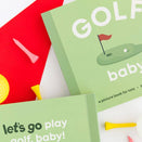 Left Hand Book House Baby Board Book - Golf Baby