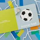 Left Hand Book House Baby Board Book - Soccer Baby