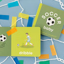 Left Hand Book House Baby Board Book - Soccer Baby